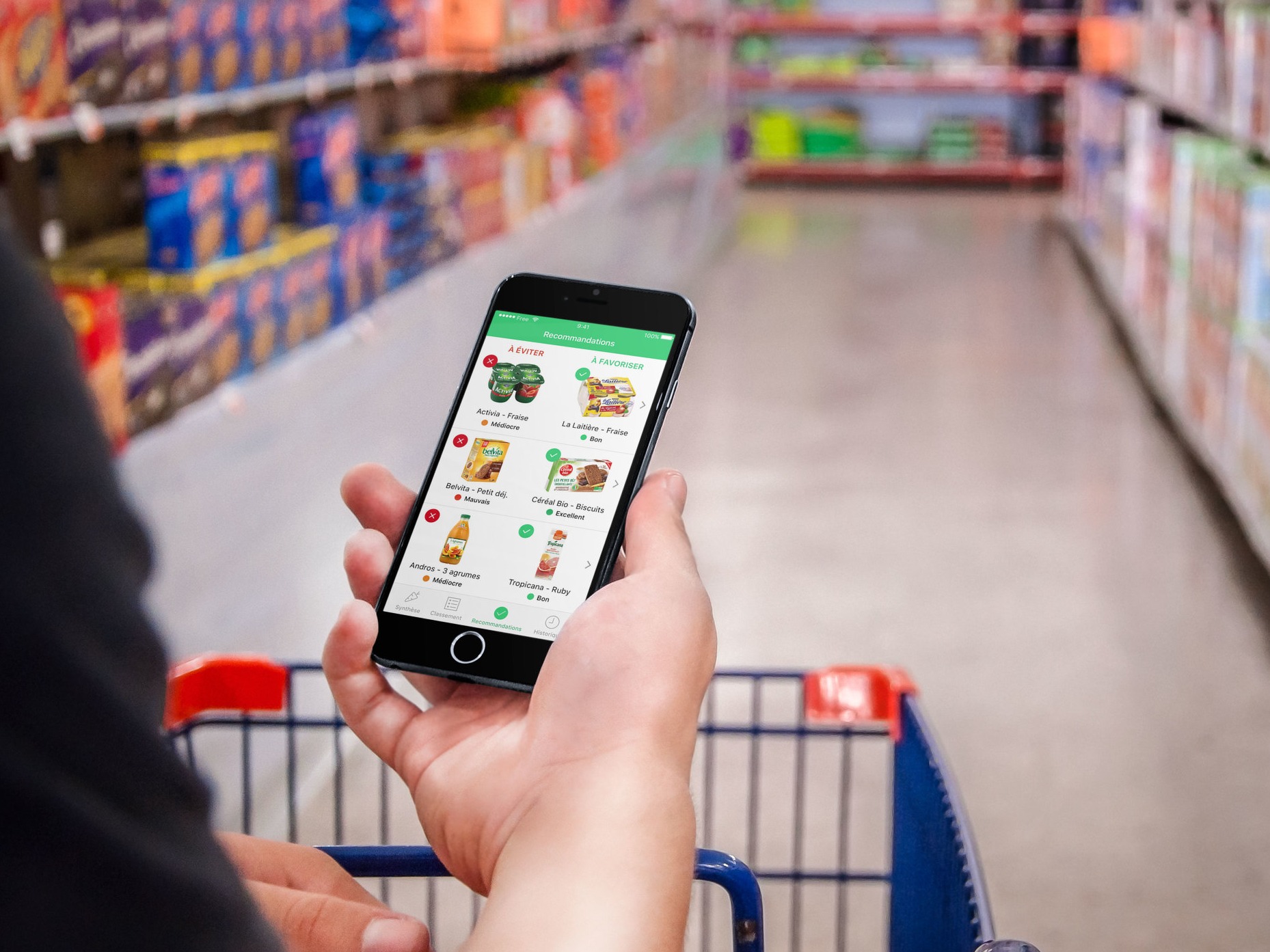 5 applications qui veulent du bien à notre alimentation