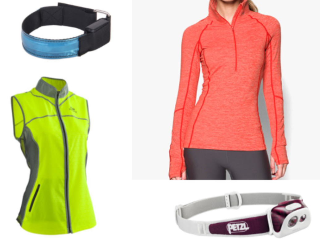 Un total look réfléchissant pour courir en sécurité cet hiver !
