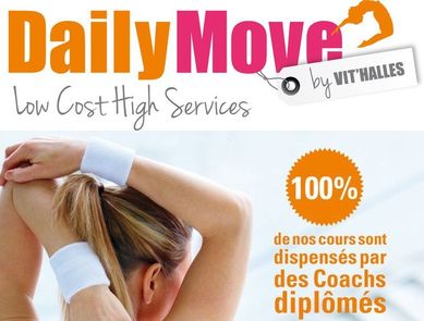 DailyMove, des clubs de fitness "High Services" à prix low cost !
