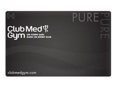 Pré-ouverture du Club PURE CLUB MED GYM : lancement d'une carte COLLECTOR limited !