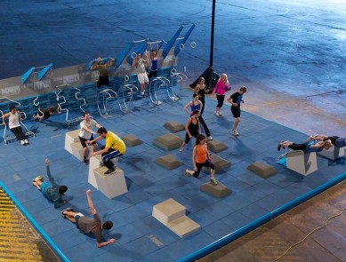 Lancement d'un programme national de fitness pour favoriser la pratique d'une activité physique régulière : 7 mouvements en 7 minutes !