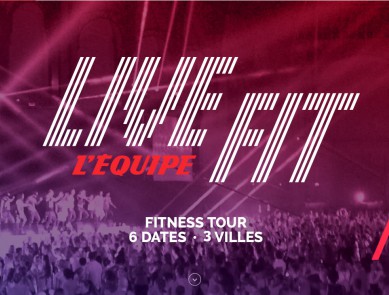 LiveFit : une tournée fitness hors du commun !