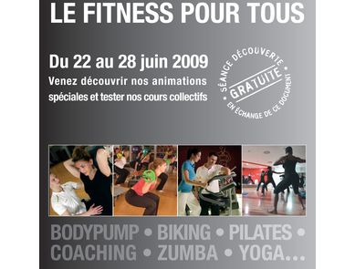 Semaine internationale du fitness chez Fitness First du 1er au 7 février 2010