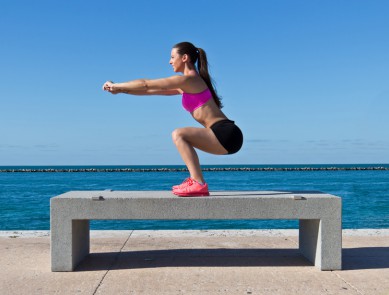 Zoom Exercice : le squat