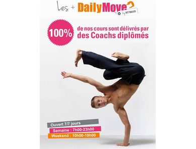 DailyMove by Vit'Halles, des clubs de sport "High Services" pas chers !